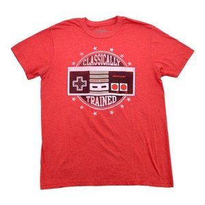 Nintendo:‎  Classically Trained T-Shirt Size L Red Men